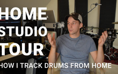 Home Studio Tour | How I Track Drums From Home