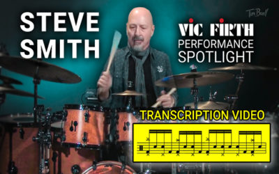 Steve Smith | Drum Solo Transcription | Vic Firth Artist Spotlight