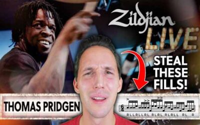 Thomas Pridgen Drum Notation | Zildjian LIVE! 2019 | Full Performance Drum Transcription