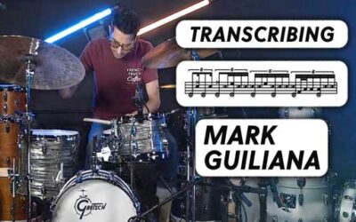 Mark Guiliana Transcription | Gretsch Brooklyn Micro – Drum Solo | Start to Finish