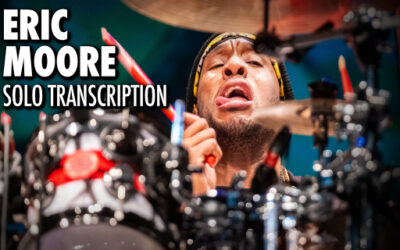 Eric Moore II | Transcription | PASIC Drum Solo